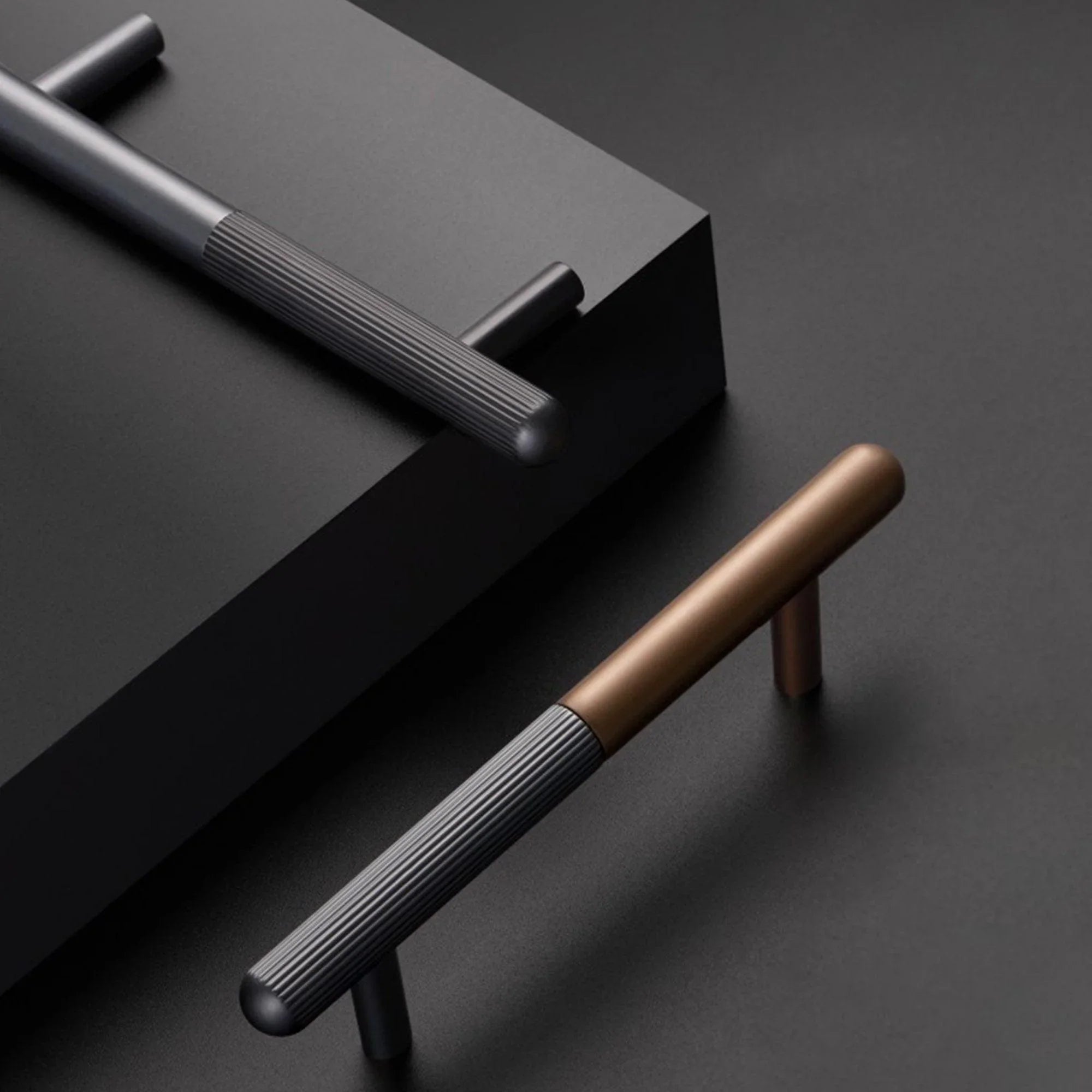 Two-Tone Cabinet Handles Drawer Pulls