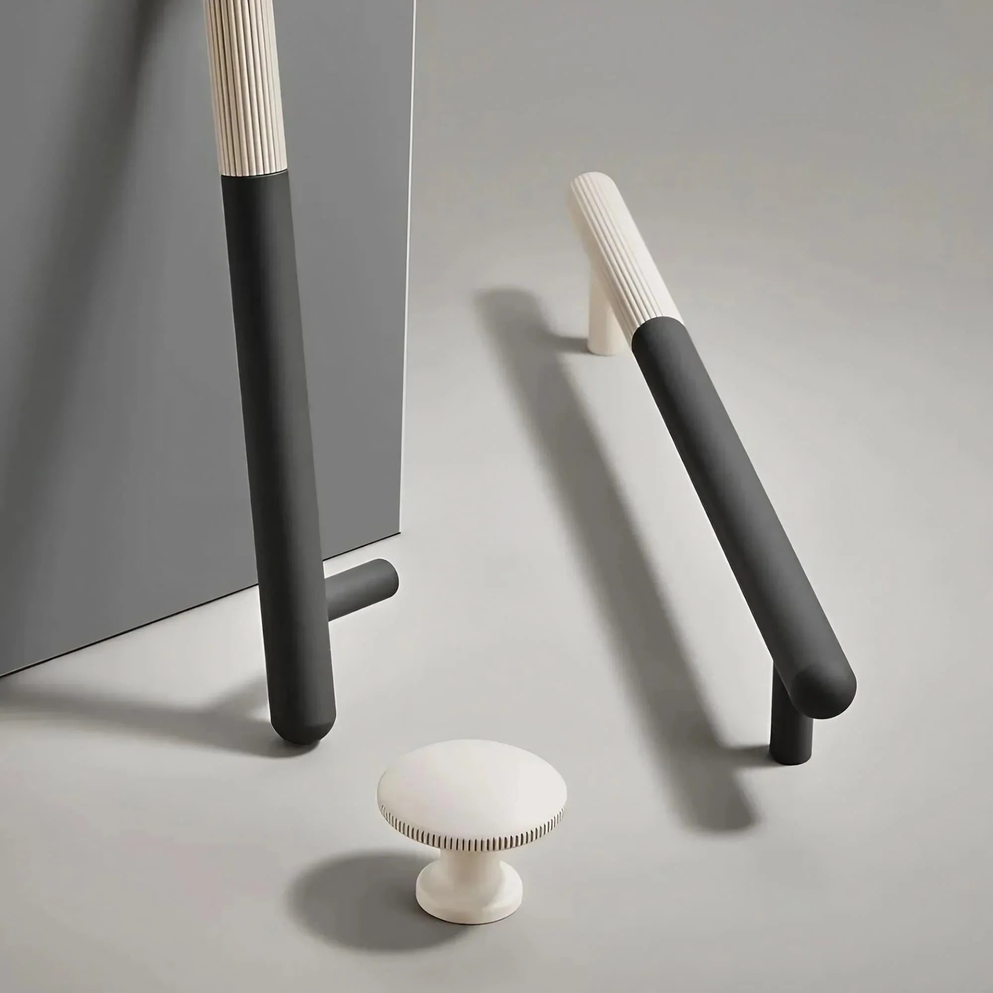 Two-Tone Cabinet Handles Drawer Pulls