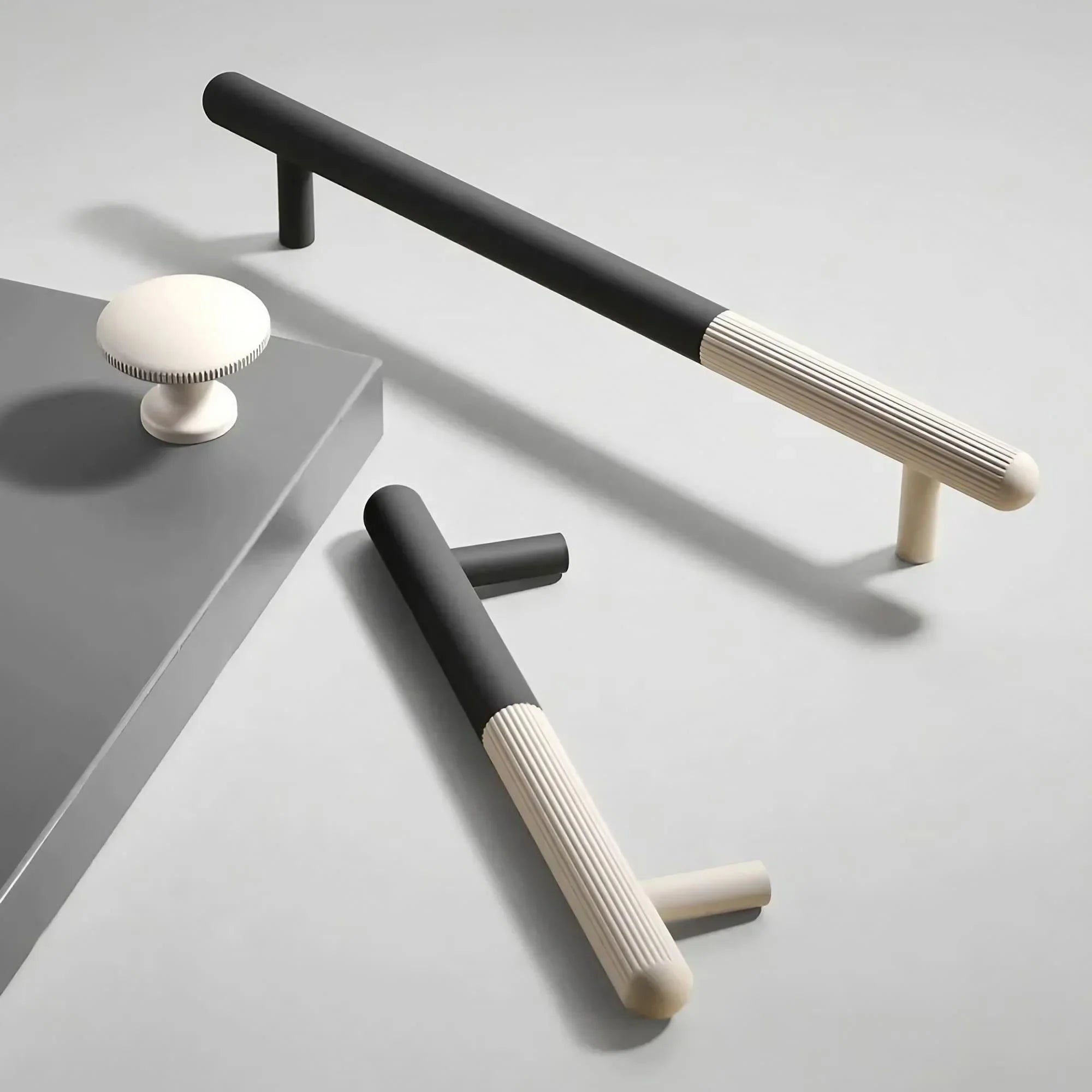 Two-Tone Cabinet Handles Drawer Pulls
