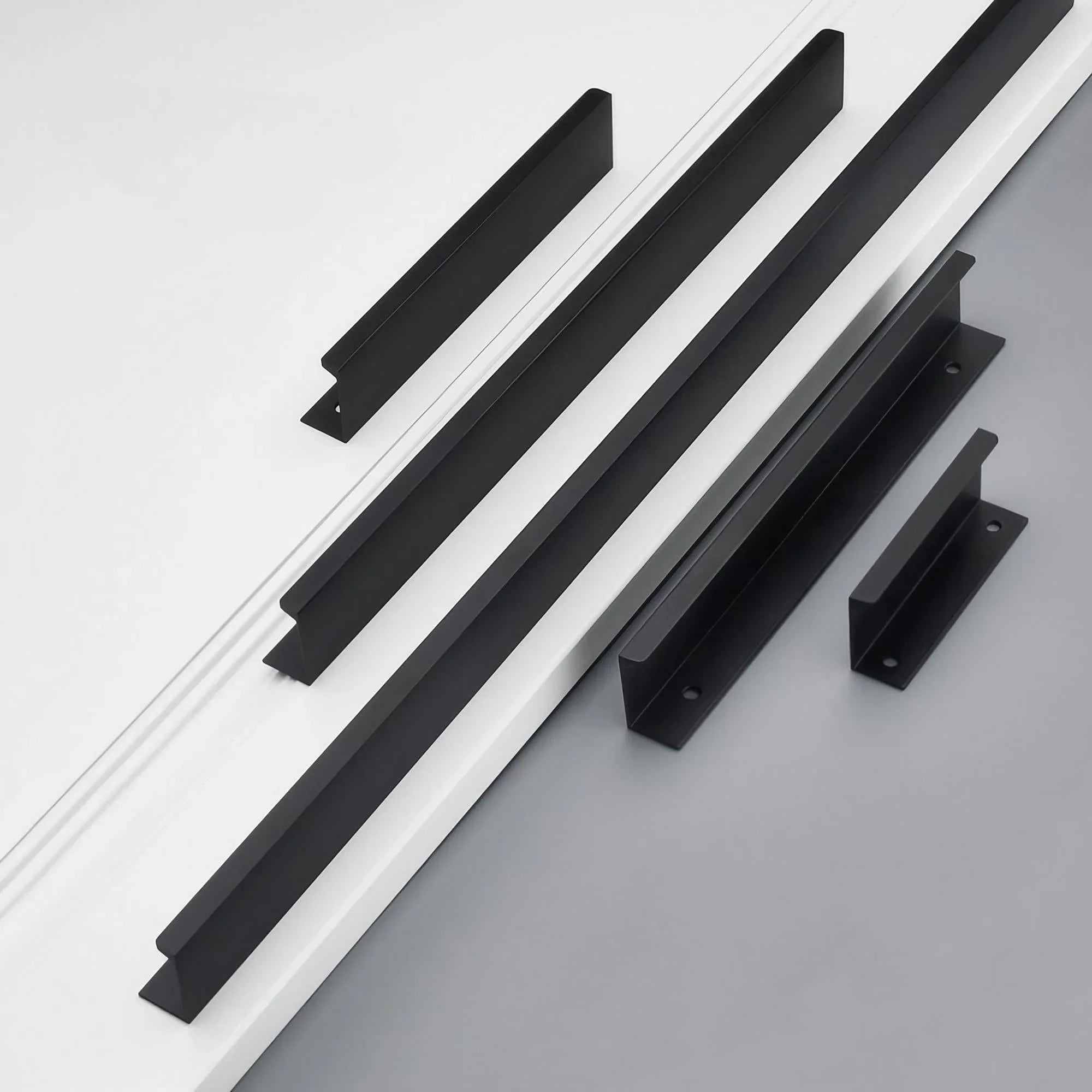 Kitchen Cabinet Finger Pull Handles