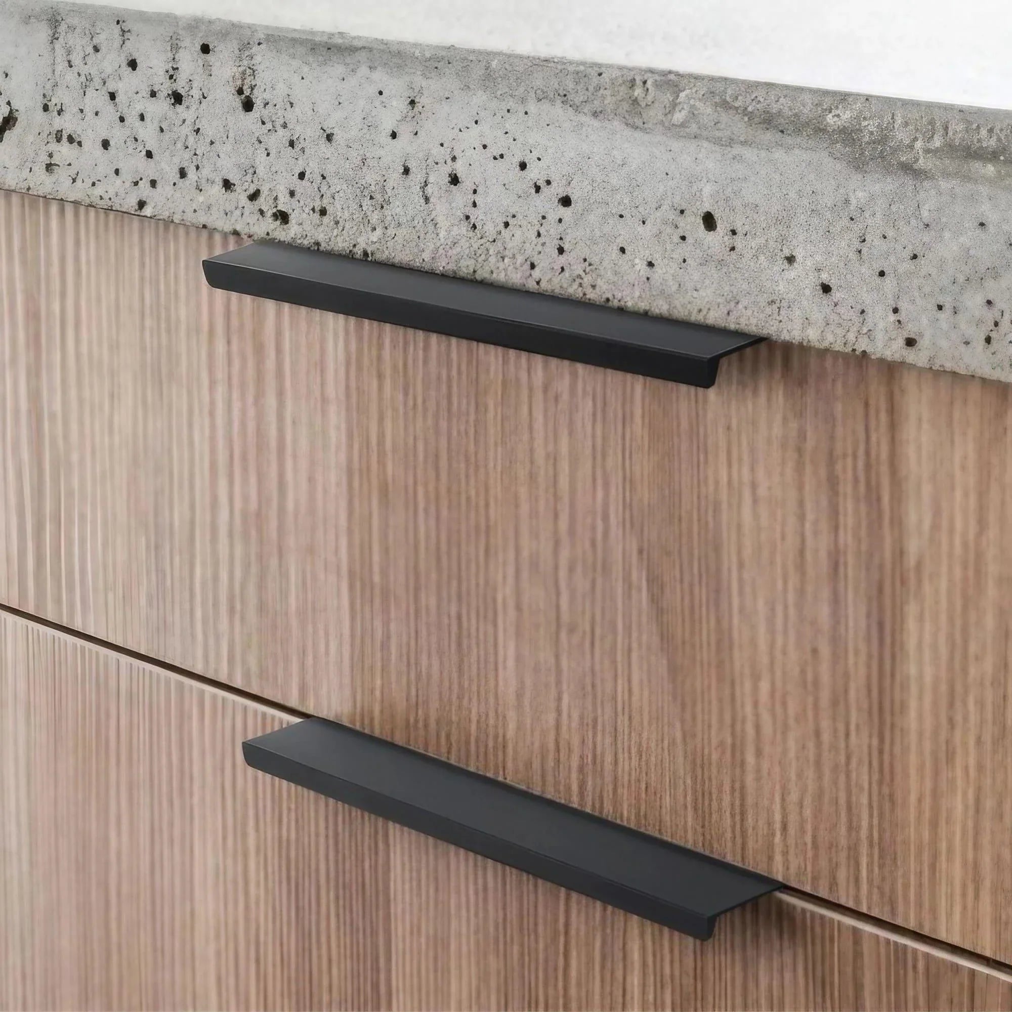 Kitchen Cabinet Finger Pull Handles