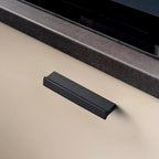 Extended Cupboard Door Handles Solid Space Aluminum Alloy Pulls