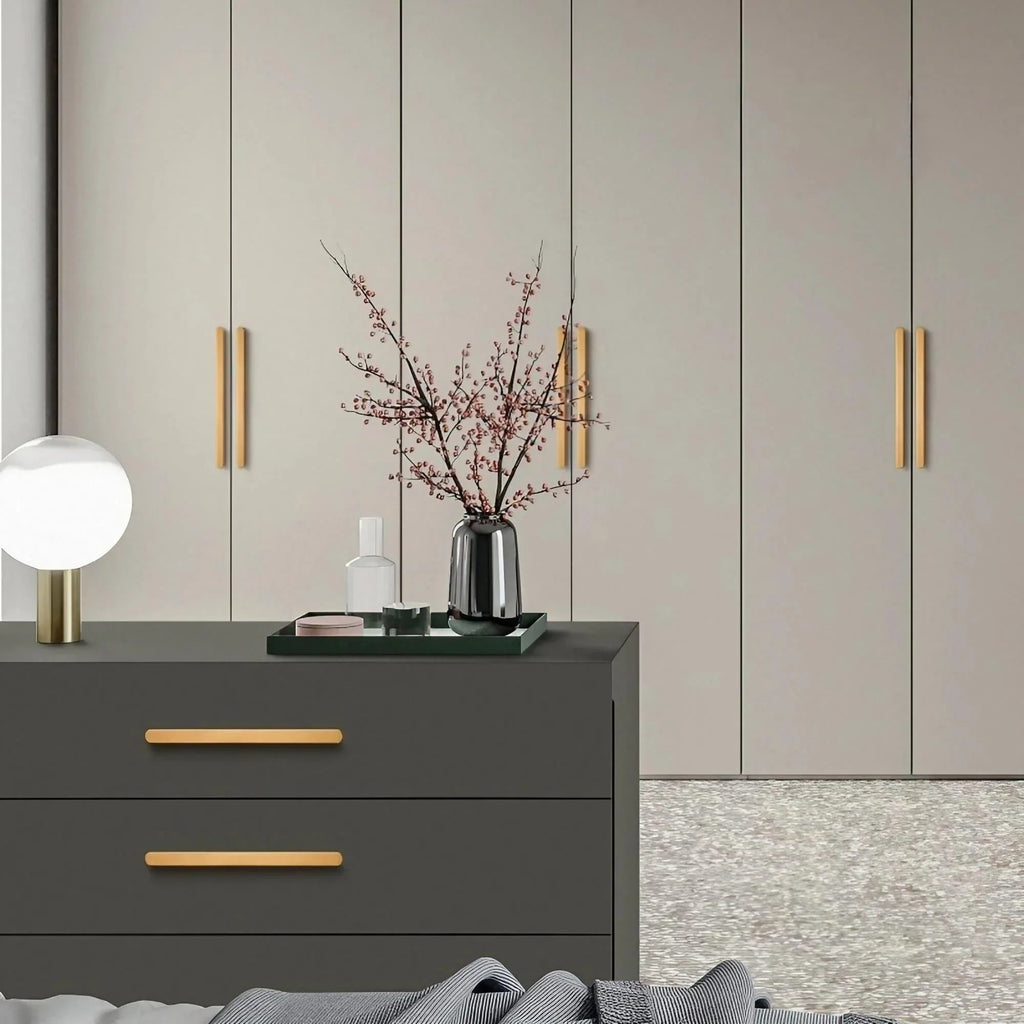 T-shaped Rounded Corner Long Cabinet Pulls