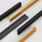 T-shaped Rounded Corner Long Cabinet Pulls