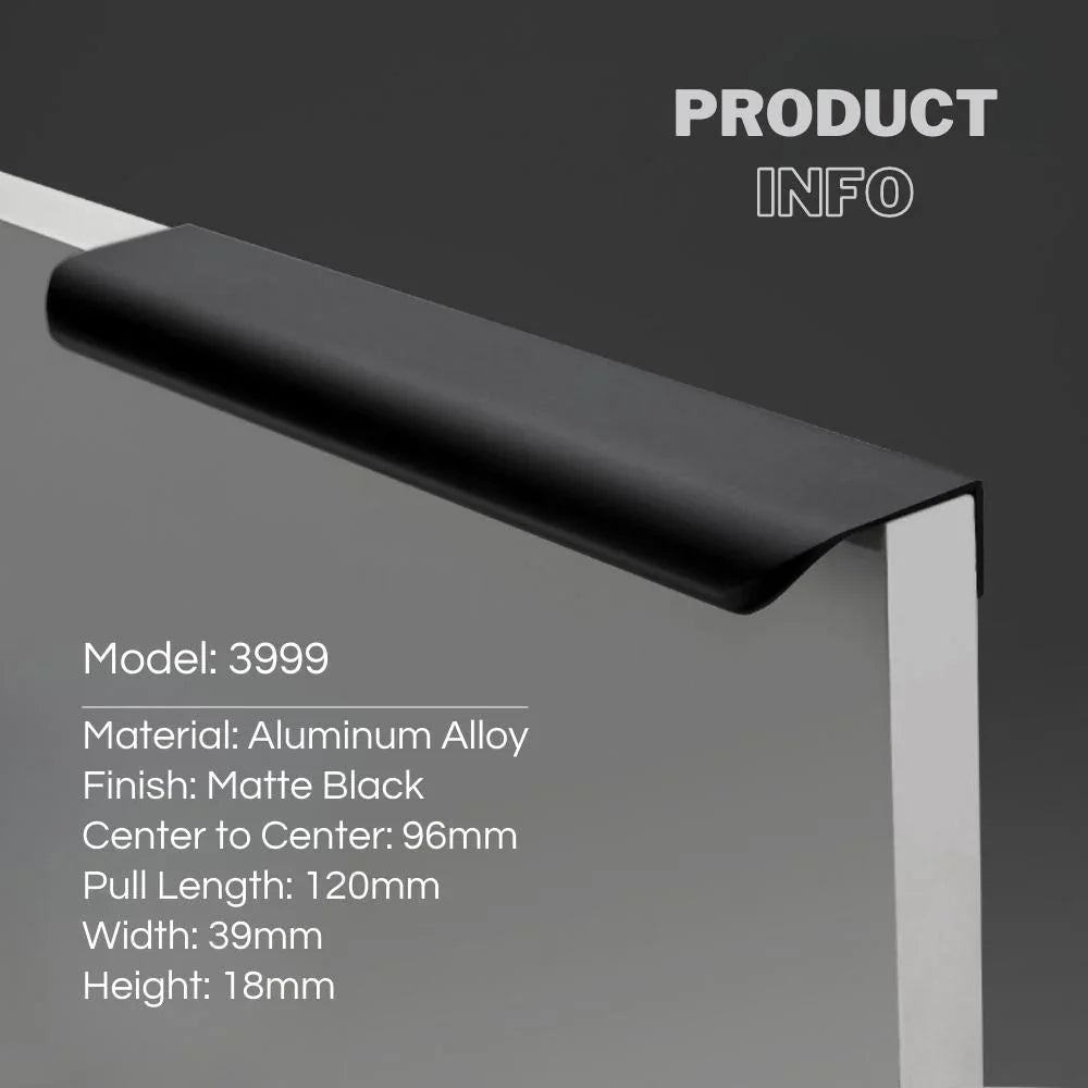 Cabinet Edge Pulls Modern Long Handles