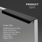 Cabinet Edge Pulls Modern Long Handles