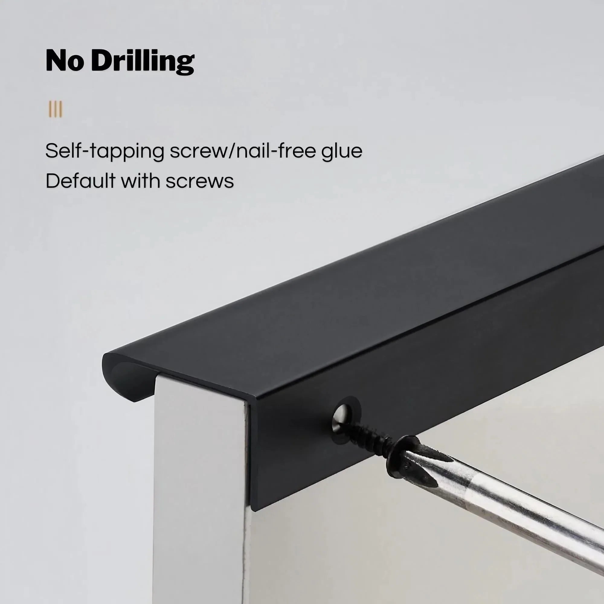 Cabinet Edge Pulls Modern Long Handles