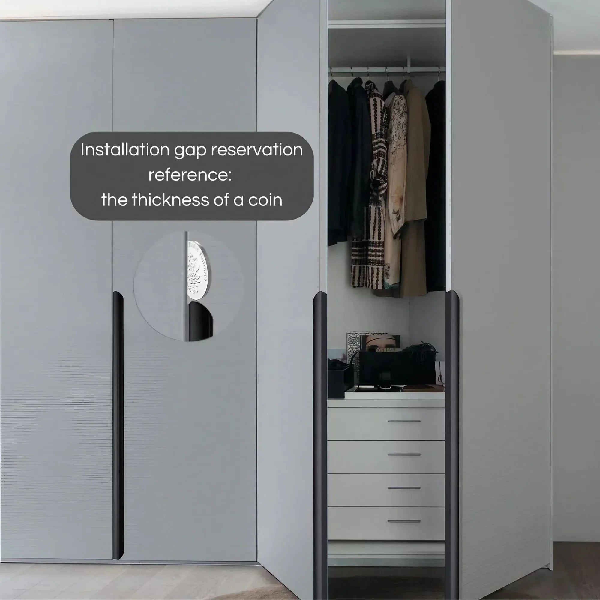 Cabinet Edge Pulls Modern Long Handles
