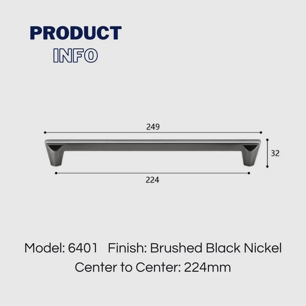 Stylish Conical Brushed Nickel Cabinet Pulls and Knobs
