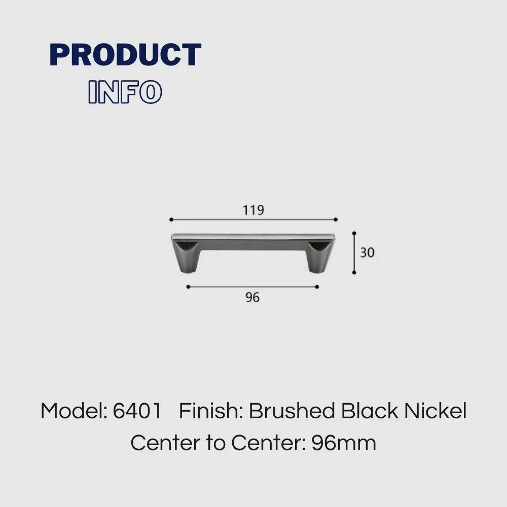 Stylish Conical Brushed Nickel Cabinet Pulls and Knobs