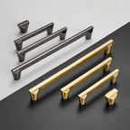 Stylish Conical Brushed Nickel Cabinet Pulls and Knobs