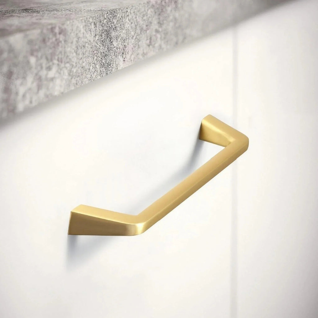 Unique Brushed Nickel Cabinet Pulls Square Drawer Knobs
