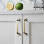 Light Luxury Polished Gold Cabinet Pulls and Knobs