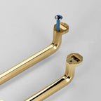 Light Luxury Polished Gold Cabinet Pulls and Knobs