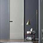 Minimalist Black Interior Door Handles with Lock