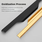 F-shaped Invisible Long Cabinet Edge Pulls